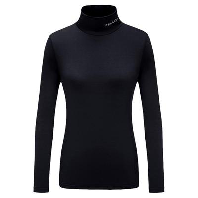 伯希和情侣款立领套头保暖打底衫