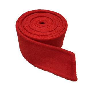 黑色双面羊绒大衣女腰带配饰红色羊毛双面羊绒腰带纯手工定制