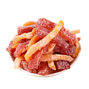盐津陈皮梅条500g大罐装金桔杨梅无核话梅肉九制梅干酸甜蜜饯零食
