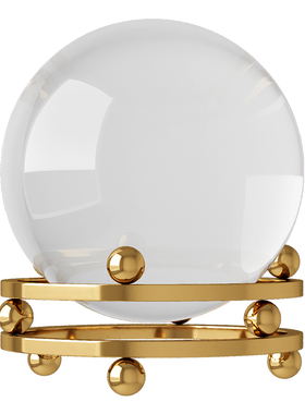 水晶球摆件招财轻奢高档客厅装饰