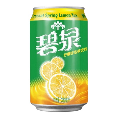 屈臣氏碧泉柠檬茶饮料330ml