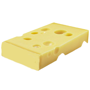 德国进口琪雷萨大孔芝士奶酪emmental cheese艾蒙塔减盐奶酪500克