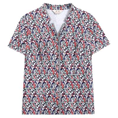 妙采开衫碎花t恤妈妈装时尚减龄