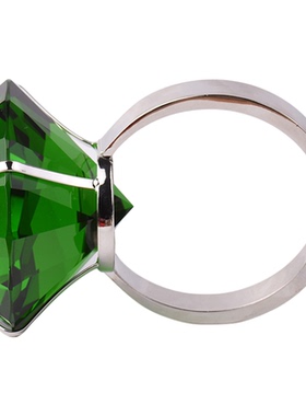 水晶大钻石大戒指求婚白表道具情人节送女友老婆闺蜜生日圣诞礼物