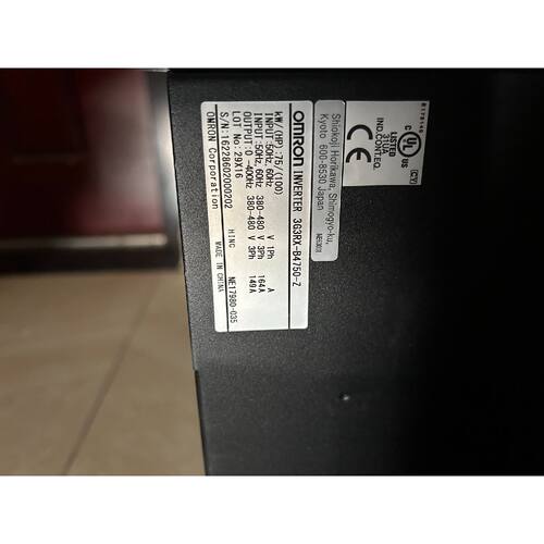 议价3G3RXB4750Z变频器适用