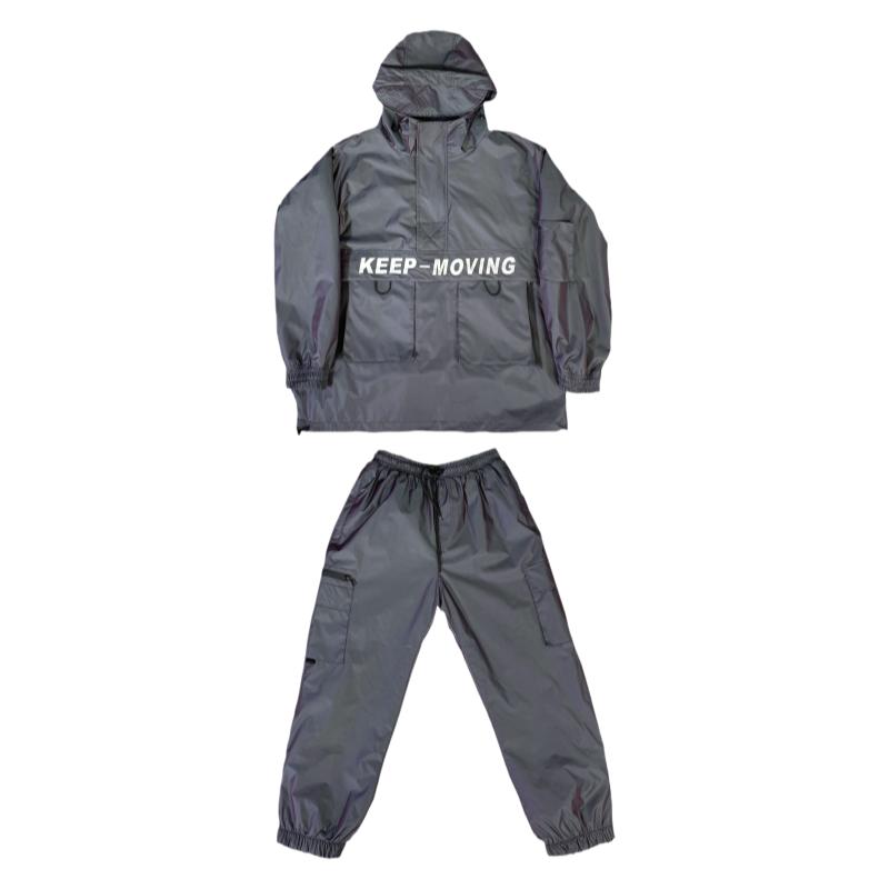 KEEPMONEY限量炫彩紫色滑雪服