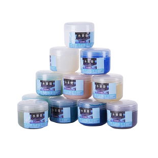 模型水景膏沙盘场景diy军事模型制作材料河流湖泊造景泥膏剂造水