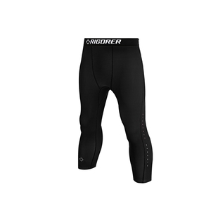 准者速干七分紧身裤五分健身裤篮球短裤压缩裤打底裤男透气跑步裤