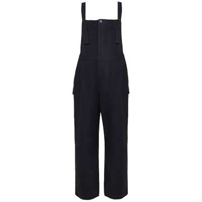 十月妈咪孕妇斜纹卡其背带裤减龄