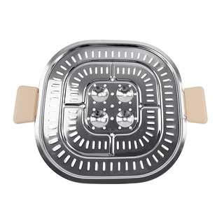 适用美的电蒸锅蒸笼隔板MZ-ZG2323E201/ZG2323E202蒸菜架蒸板配件