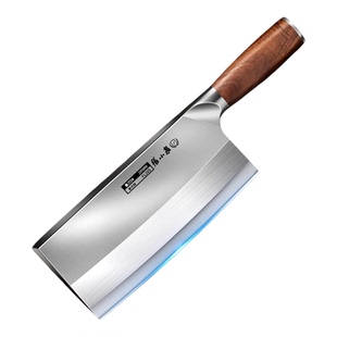 张小泉菜刀家用斩切刀厨师专用厨房切片刀切菜刀具官方旗舰店正品