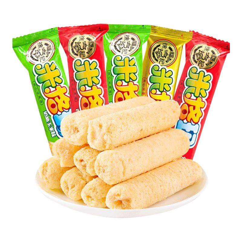 徐福记夹心米果卷粗粮米果棒