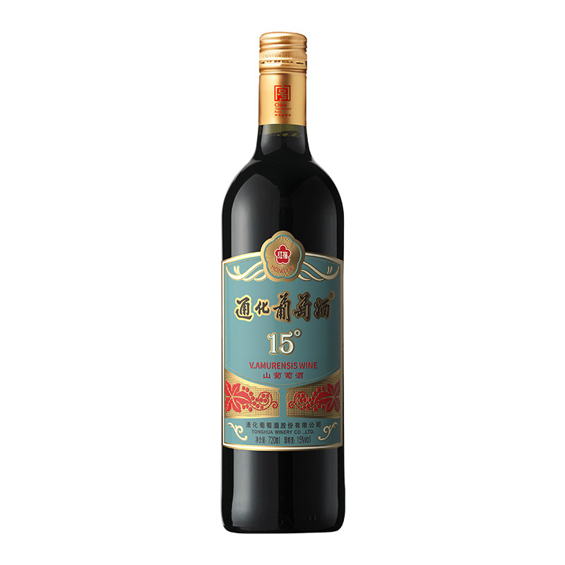 通化山葡萄酒红梅小甜酒第3代升级新品低糖15度甜型 红酒旗舰店