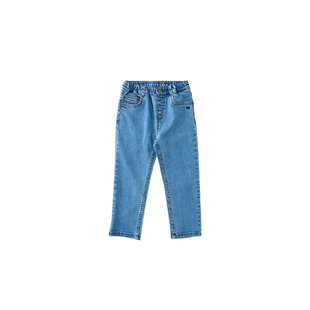 BLUEDOG蓝狗秋冬韩国新款儿童休闲牛仔裤经典百搭宽松直筒长裤潮