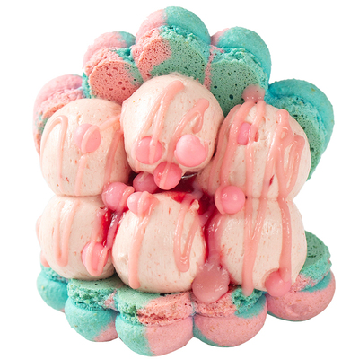 贝壳胖马卡龙美食品解馋小吃零食下午茶爆款甜品西式糕点