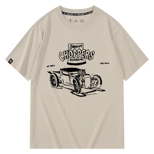 ilya巅峰对决heatedrivalry短袖男女宽松休闲纯棉T恤情侣圆领潮