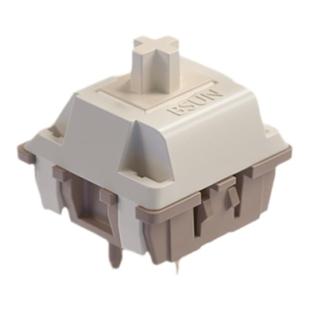 态珀旭华可露丽轴客制化键轴提前触底线性机械键盘轴体五脚热插拔