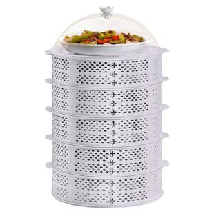 厨房置物架餐桌剩菜罩多层收纳架子多功能放碗盘碗碟用品家用大全