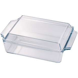 烤盘适用格兰仕美的微波炉光波炉烤箱专用器皿耐高温玻璃盘焗饭盘