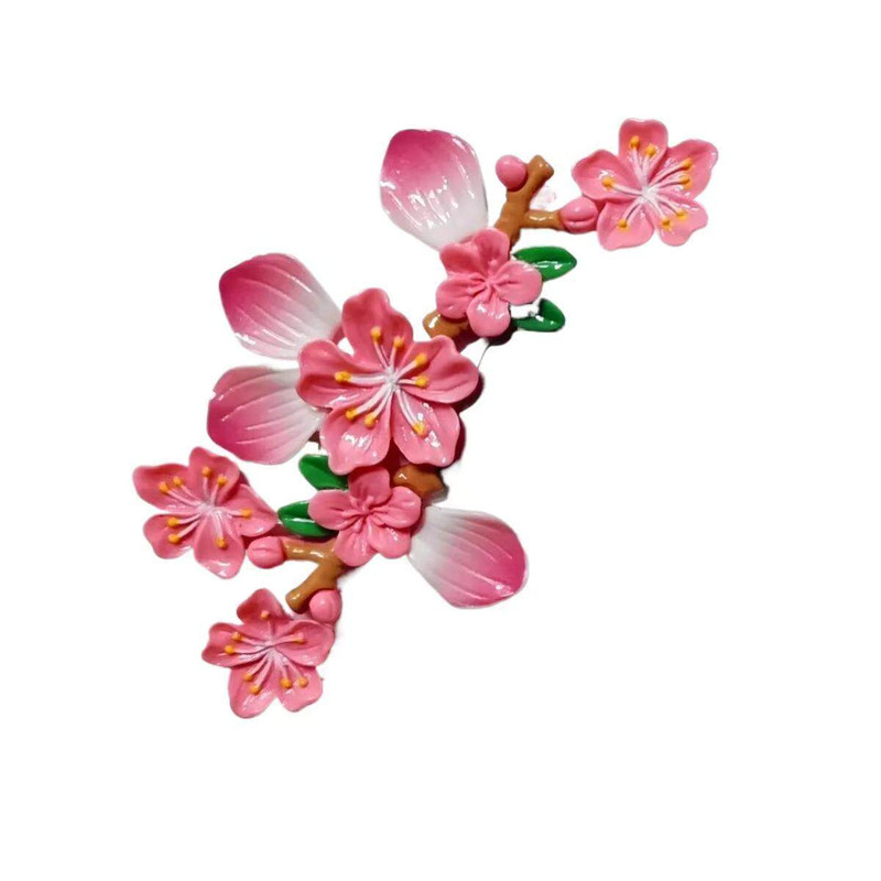3D立体樱花无痕点胶车尾车贴