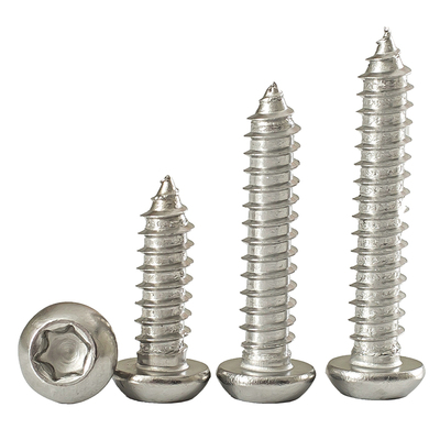 304不锈钢圆头内六角自攻螺丝