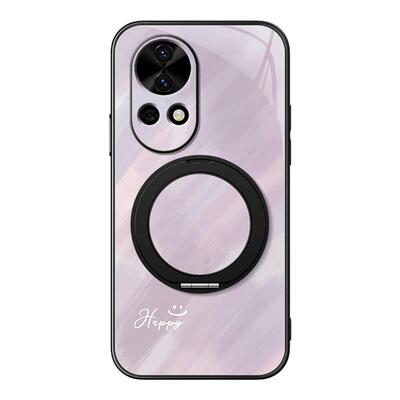 适用华为nova14pro手机壳nova13/nova12ultra渐变色11/10/9se新款nova8活力版磁吸支架旋转女款卡通磨砂防摔