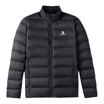 骆驼羽绒服加绒保暖立领短款女款