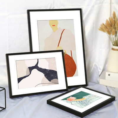 XBG拼图裱框铝合金属1000片相框70×50拼图框500块装裱75框架画框