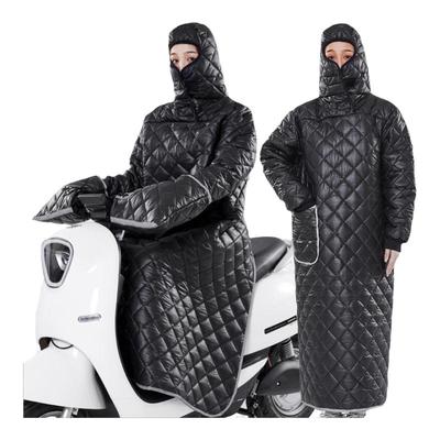 电动车挡风衣冬季防寒加厚加绒