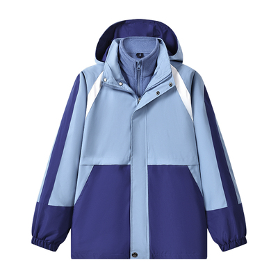 赣州统一新款校服指定冬装冲锋衣三件套初中学生小学生现货正品