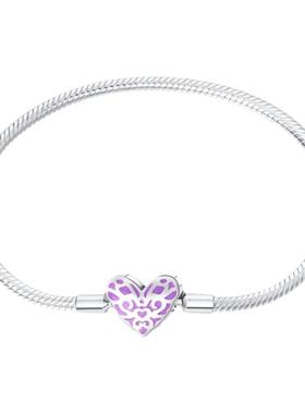 潘家铜镀银手链925万圣节Halloween夜光复古手链珠跨境热销