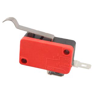 奶茶封口机行程开关2/3脚银触点大/小滚轮带柄微动开关限位开关