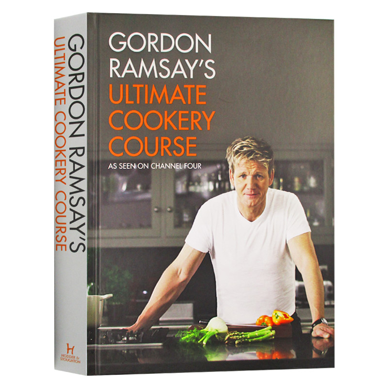 戈登拉姆齐厨艺课地狱厨房 Gordon Ramsay's Ultimate Cookery Course精装英文原版烹饪课程进口英语书籍