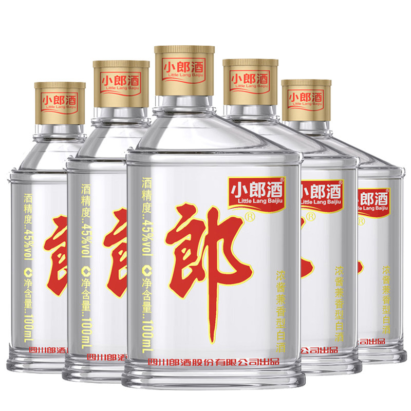 郎酒小郎酒经典装45度100ml*6瓶