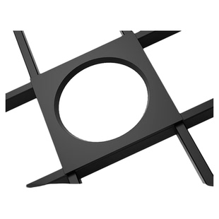 led格栅灯15x15铝网格吊顶双头10*20黑色葡萄架专用方形筒灯射灯