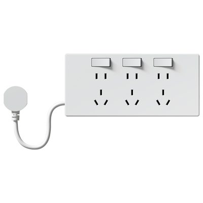 带线扩展式插座，即插即用20M线