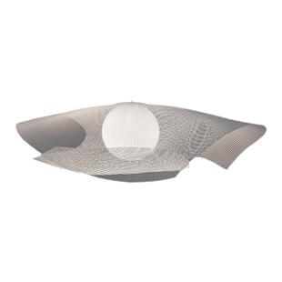 现代简约极简异形金属吊灯酒店大堂写字楼前厅吧台商场展厅灯