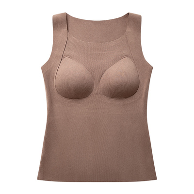 保暖背心女士冬季2025新款带胸垫