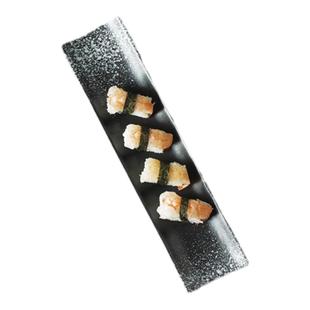 13英寸盘子刺身长条盘陶瓷点心碟盘西餐盘创意小吃日式寿司长盘