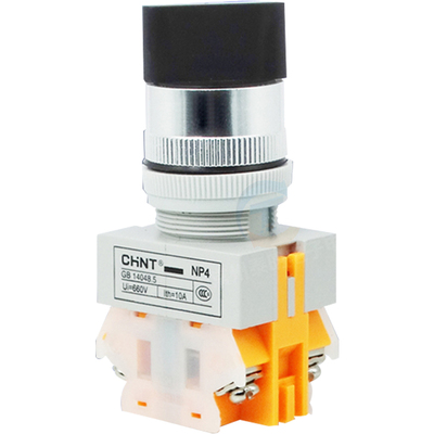 正泰旋转按钮22mm三3位旋钮三档转换开关自锁2二常开NP4-20X/31