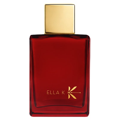 ELLA K红色山茶花香水24k镀金花香血橙橙花持久留香