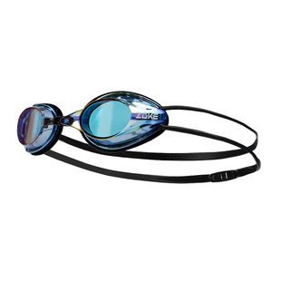 洲克儿童游泳镜泳帽套装男孩防水防雾高清男女童专业竞技训练眼镜