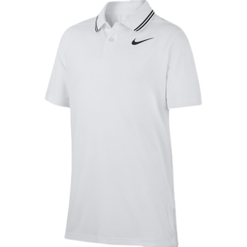 正品Nike女子高尔夫翻领短袖T恤polo衫golf运动上衣黑色夏季速干