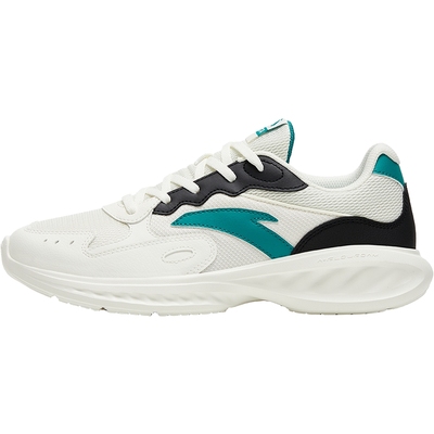 轻便网面透气运动鞋安踏男跑鞋