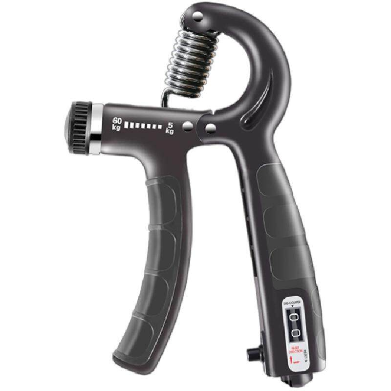 握力器男专业可调节5-60kg成人学生健身器材计数手练肌肉腕力器材