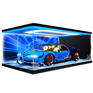 亚克力展示盒适用42083布加迪威龙奇龙 手办积木模型收纳盒防尘罩