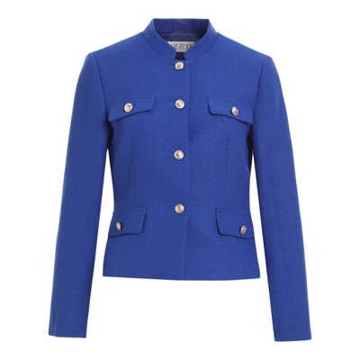 法式米杏色小香风外套