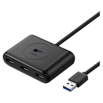 绿联USB3.0扩展器转换接头集分线