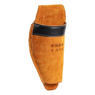 世锦鲁牌牛皮电动修枝剪专用腰包园林工具包腰带锂电剪刀便携腰包
