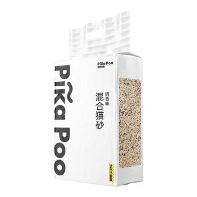 匹卡噗奶香味混合砂2.5kg可冲水